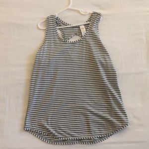 Ivivva grey stripes athletic tank